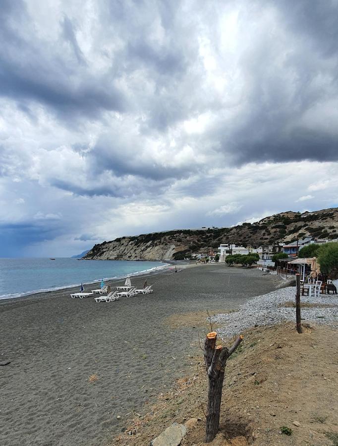 Eirini Apts On The Beach Psari Forada Esterno foto